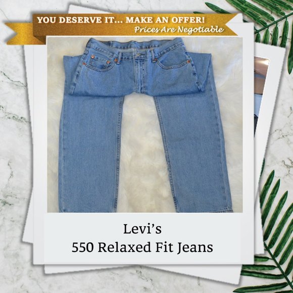 Levi's Other - Levi's Men's 550™ Relexed Fit Jeans 34
